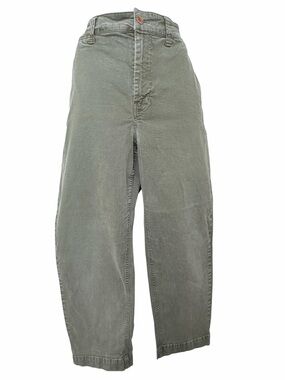 Madewell Olive Green Relaxed Capris - Size 32